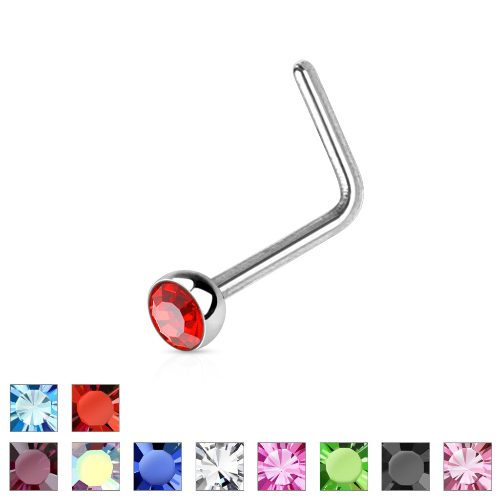 2mm Gem Nose L Bend 22G 20G 18G
