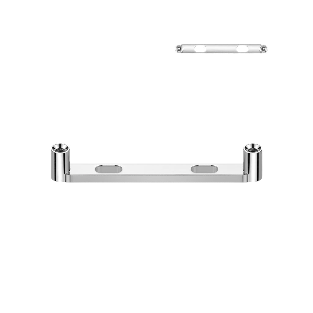 Titanium 2 Hole Surface Barbell 16G