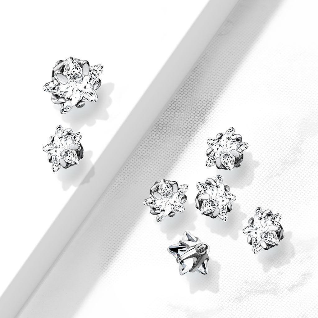 Body Jewelry - Star Dermal Top 14G