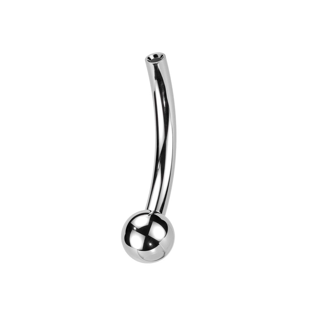 Body Jewelry - Titanium Threadless Curve Bar