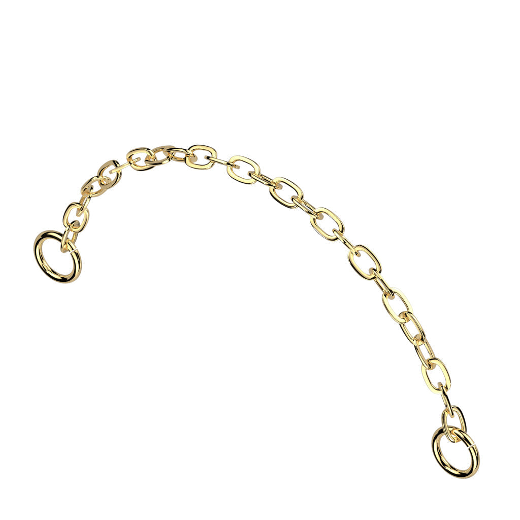 Titanium Single Connector Chain