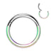 Body Jewelry - Titanium Photochromic Hinged Ring 16G