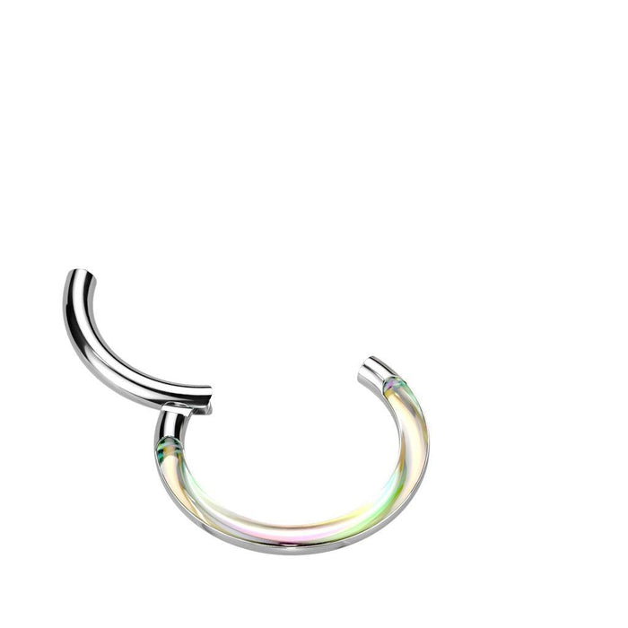 Body Jewelry - Titanium Photochromic Hinged Ring 16G