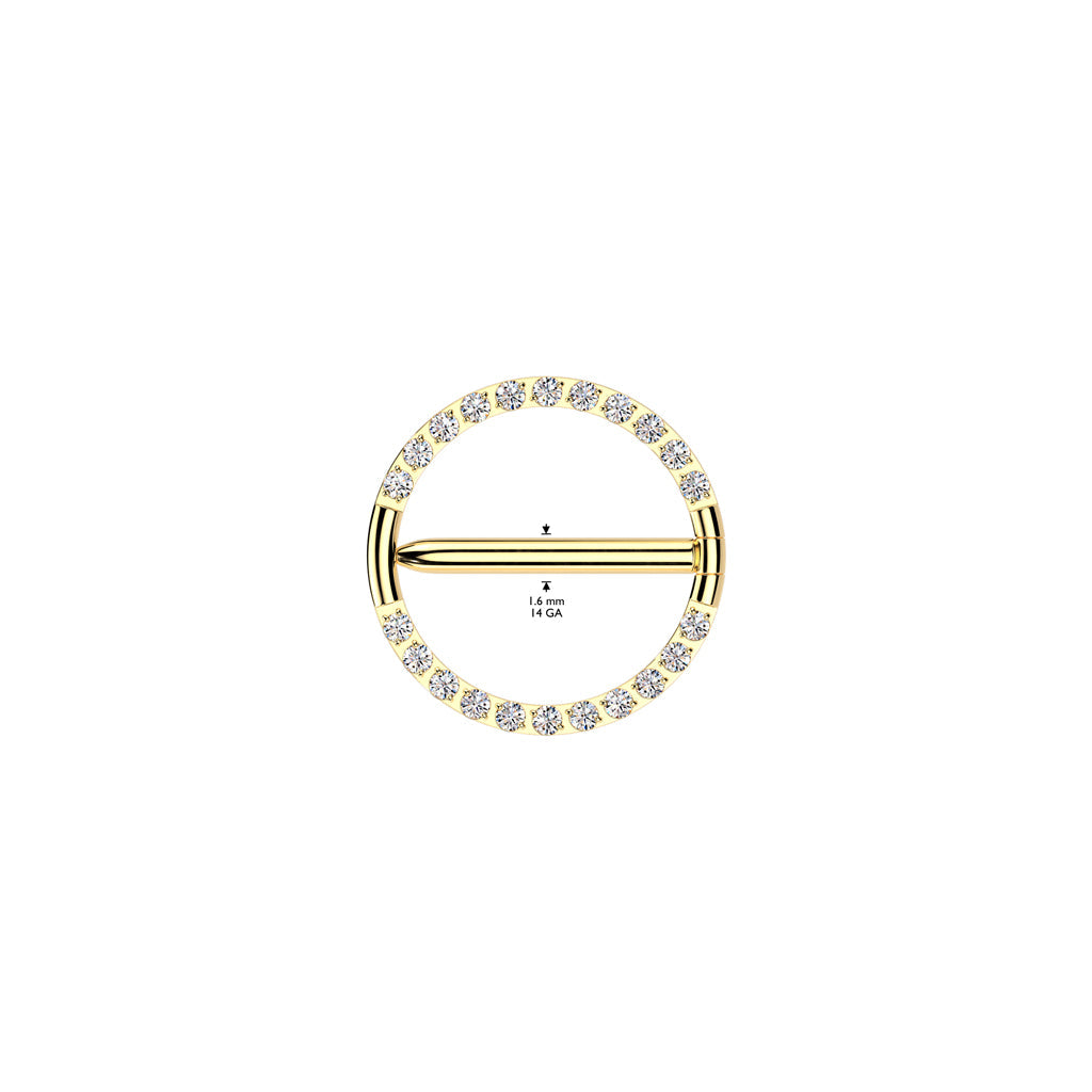 Titanium Paved Clicker Nipple Shield