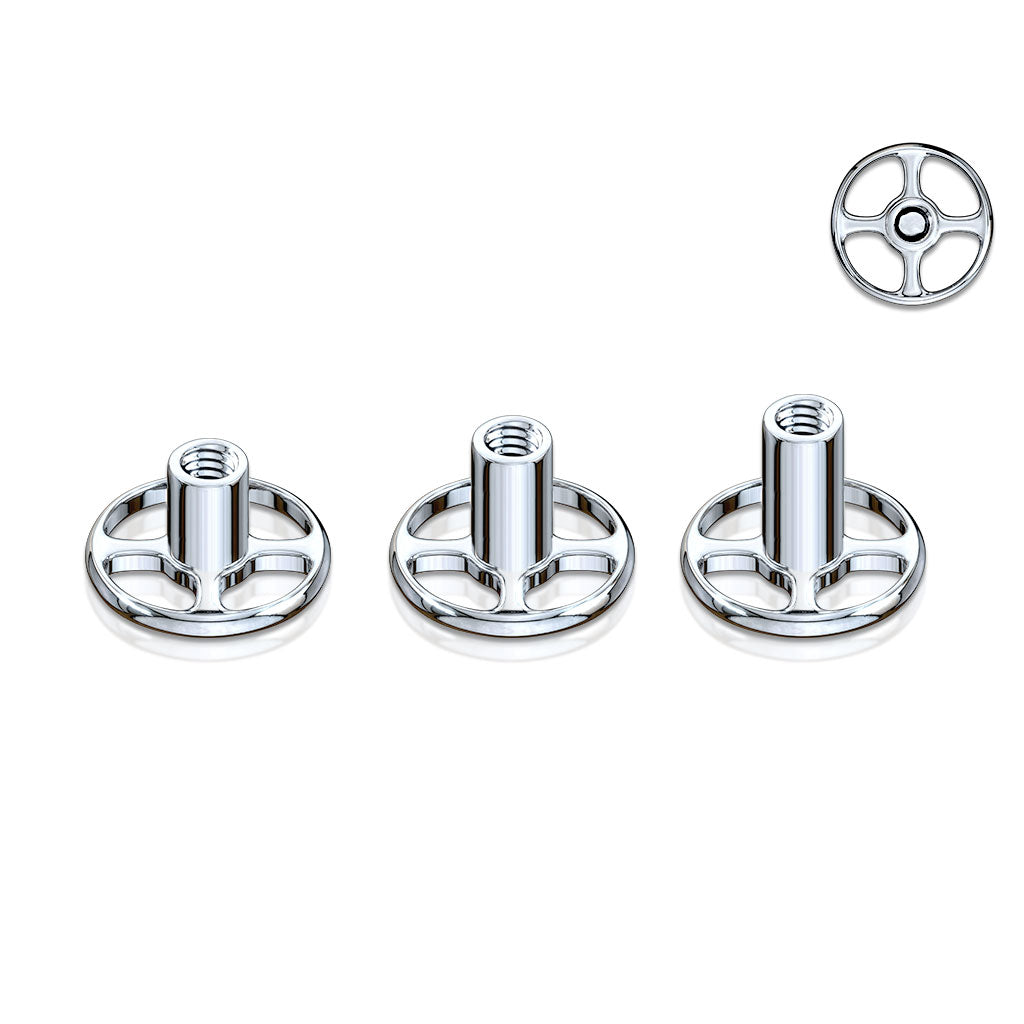 Titanium Round Dermal Anchor