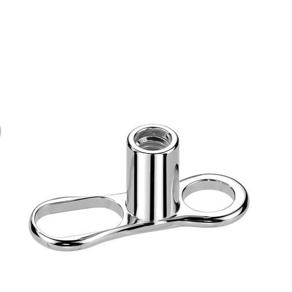Titanium Dermal Anchor 2 Hole