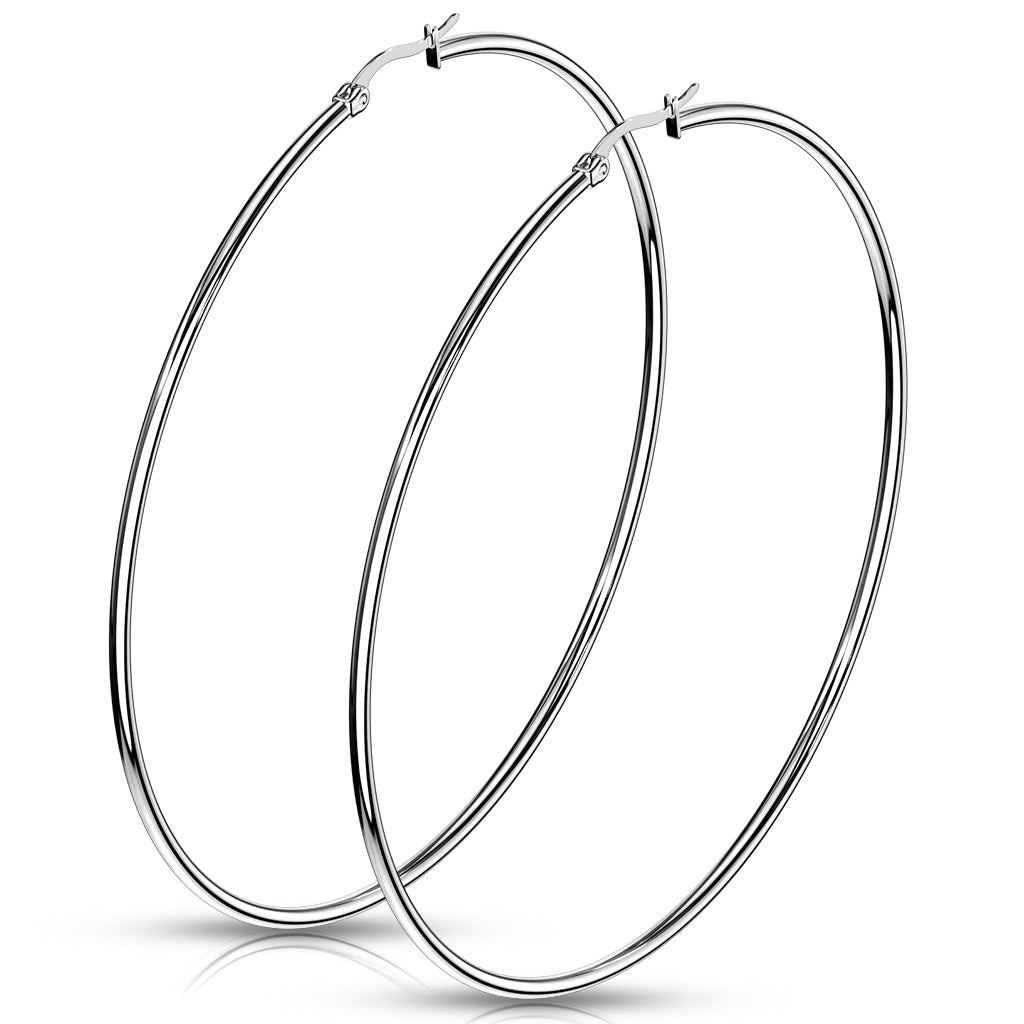 Hoop Earrings Pair 10mm - 75mm