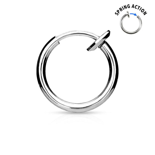 Non-Piercing Spring Ring-My Body Piercing Jewellery
