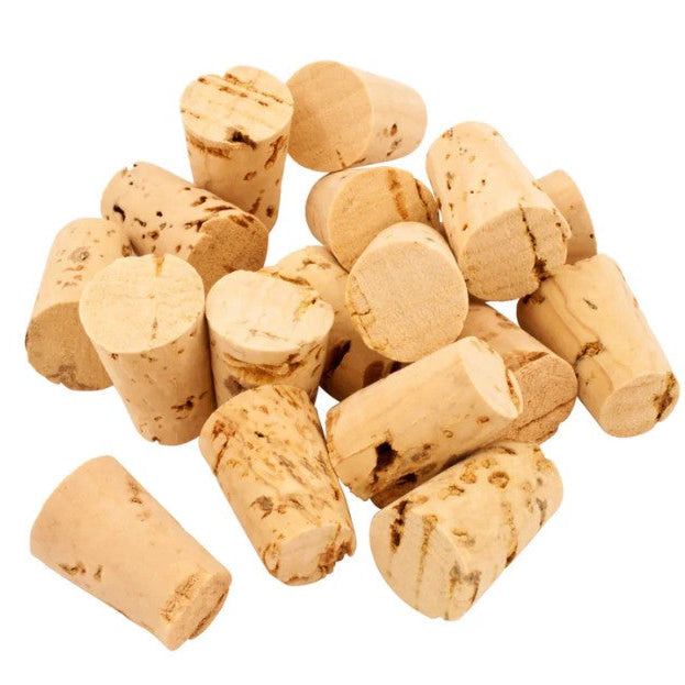 Industrial Tapered Cork Stopper for Needles 10pc