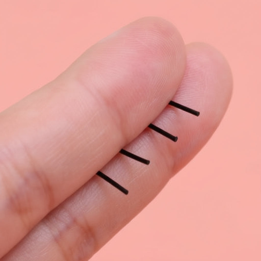 Black Acrylic Body Piercing Retainer Stick 10pc