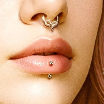 Titanium Paved Snake Hinged Ring