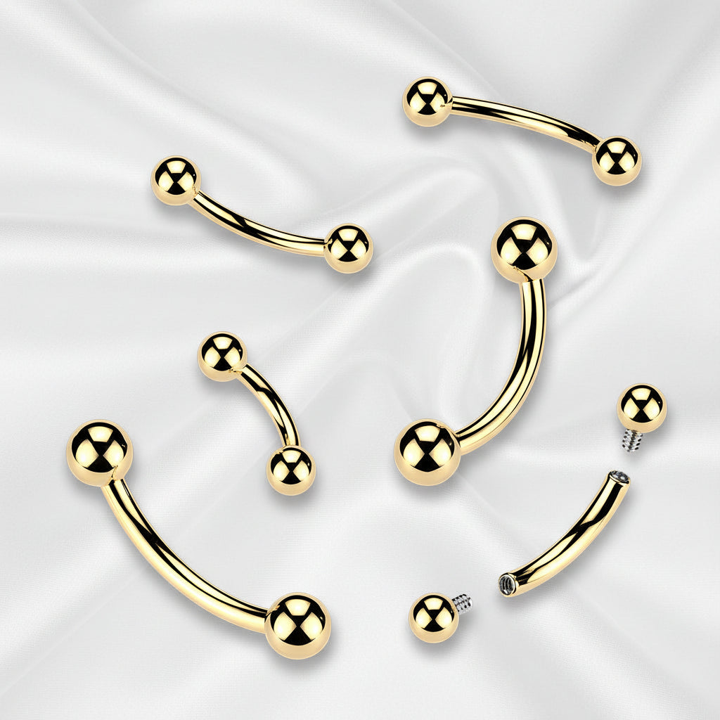 24kt Gold Plated Titanium I.T. Curve