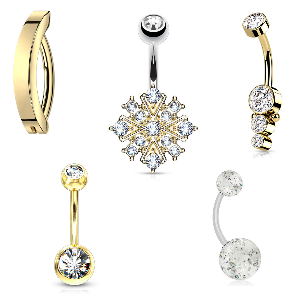 5pc Cluster Belly Bar Value Pack