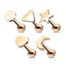 5pc Logo Cartilage Bar Pack 16G-My Body Piercing Jewellery