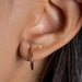Bead Edge Triangle I.T. Labret 16G-My Body Piercing Jewellery