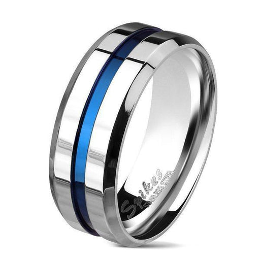 Blue Centre Ring-My Body Piercing Jewellery