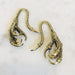 Brass Claw Hanger PAIR-My Body Piercing Jewellery
