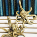 Brass Octopus Ear Weights PAIR-My Body Piercing Jewellery