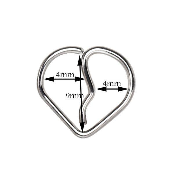 Broken Heart Ring 16G-My Body Piercing Jewellery