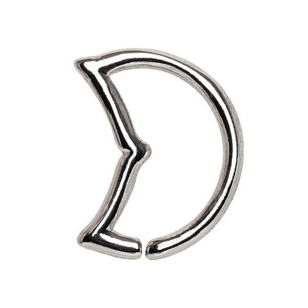 Dolphin Tail Ring 16G-My Body Piercing Jewellery