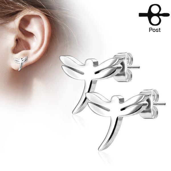 Dragonfly Earrings Pair-My Body Piercing Jewellery