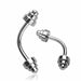 Dumbbell Curve 16G-My Body Piercing Jewellery