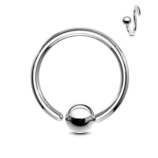 Fixed Side Captive Ring 20G-14G-My Body Piercing Jewellery