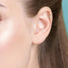 Flower Drop Cartilage Bar 16G-My Body Piercing Jewellery