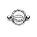 Gem Paved Circle Nipple Shield 14G (Single)-My Body Piercing Jewellery