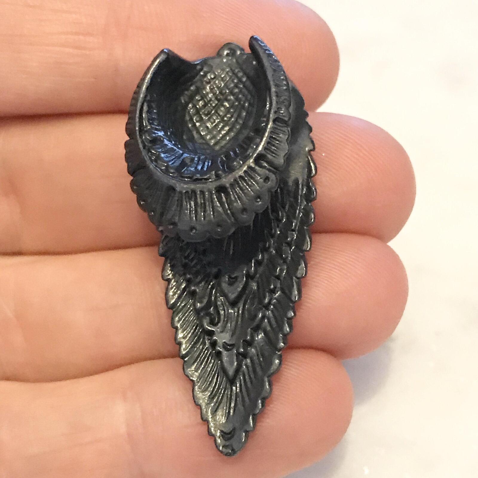 Gun Metal Drop Spreader PAIR 10mm-16mm-My Body Piercing Jewellery