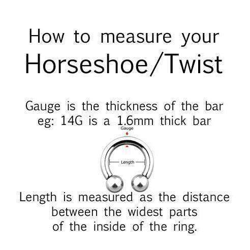 Heart Twist 14G-My Body Piercing Jewellery