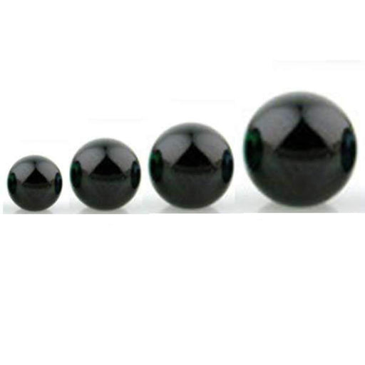 Hematite Coated Snap In Ball End-My Body Piercing Jewellery