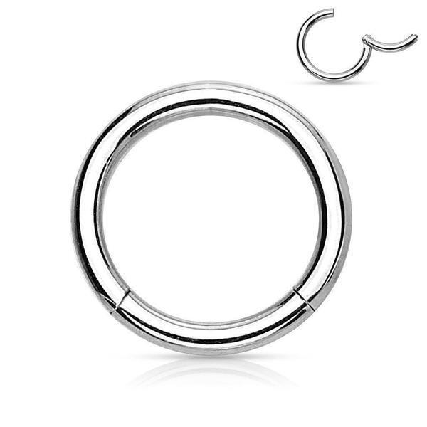 Hinged Continuous Ring 20G-10G-My Body Piercing Jewellery