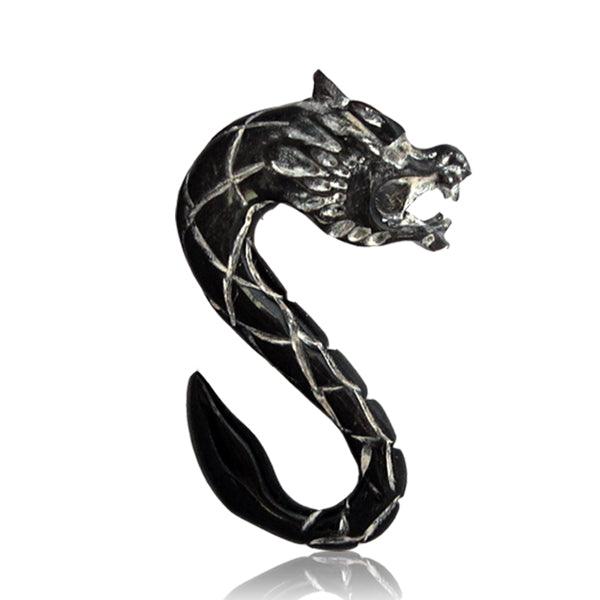 Horn Dragon Hanger 0G 00G Pair - My Body Piercing Jewellery