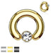 Large Gauge Captive Ring 12G-2G-My Body Piercing Jewellery
