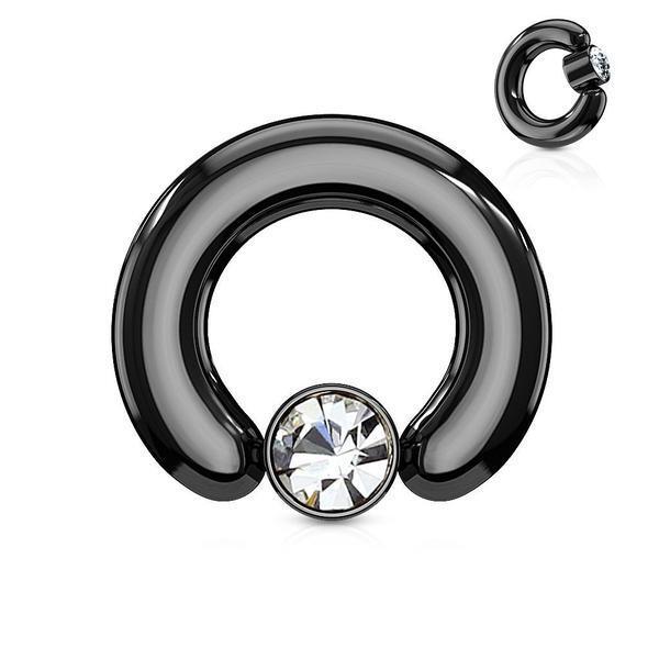 Large Gauge Captive Ring 12G-2G-My Body Piercing Jewellery