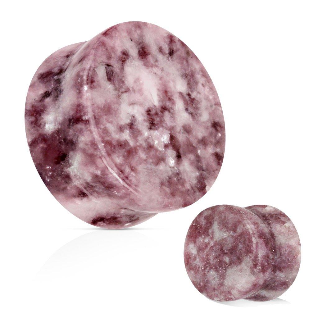 Moondevite Stone Plug 8G-1"-My Body Piercing Jewellery