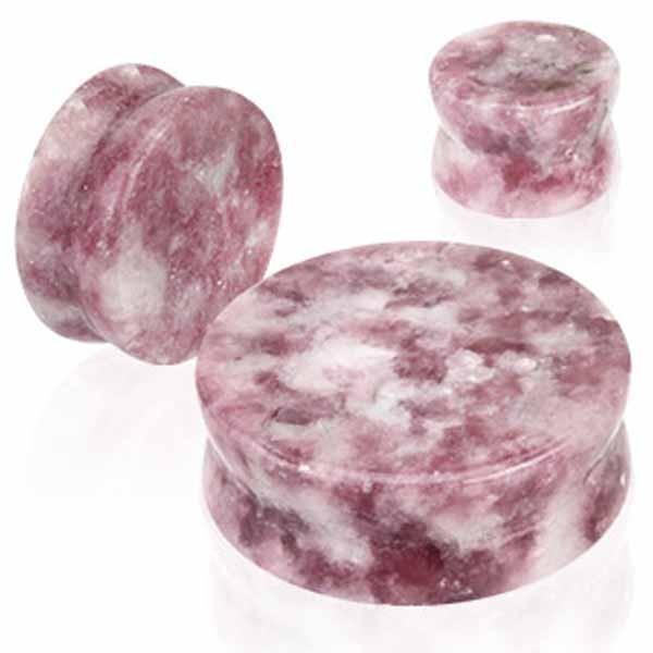 Moondevite Stone Plug 8G-1"-My Body Piercing Jewellery