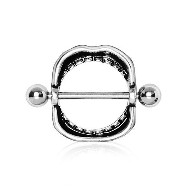 Mouth Nipple Shield 14G (Single)-My Body Piercing Jewellery
