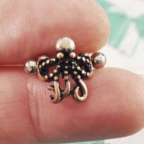 Octopus Cartilage Cuff 16G-My Body Piercing Jewellery