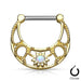 Opal Sunburst Nipple Clicker-My Body Piercing Jewellery