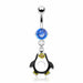 Penguin Belly Bar 14G-My Body Piercing Jewellery