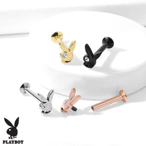 Playboy Bunny Labret 16G-My Body Piercing Jewellery