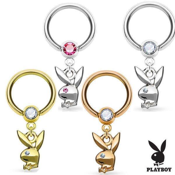 Playboy Captive Ring 16G-My Body Piercing Jewellery