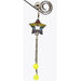 Pride Star and Bead Belly Bar 14G-My Body Piercing Jewellery