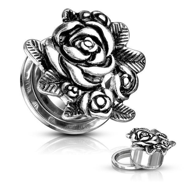 Body Jewelry - Roses Tunnel 6mm-16mm