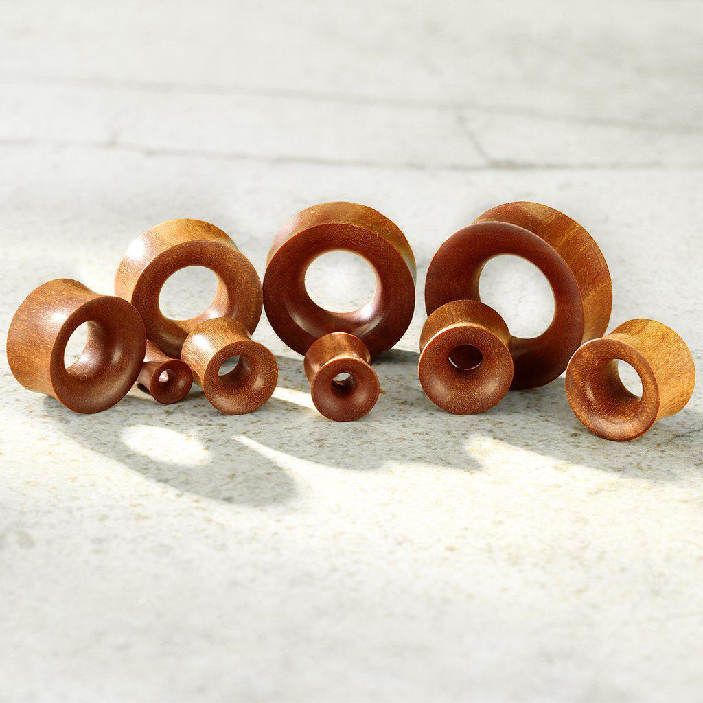 Body Jewelry - Saba Wood Tunnel 5mm-35mm