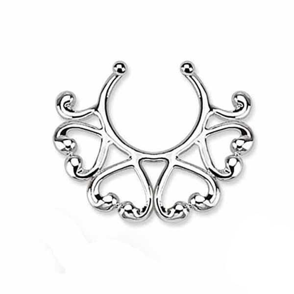 Hearts Non-Piercing Nipple Shield (Single) — My Body Piercing