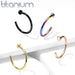 Body Jewelry - Titanium Nose Hoop 20G 18G