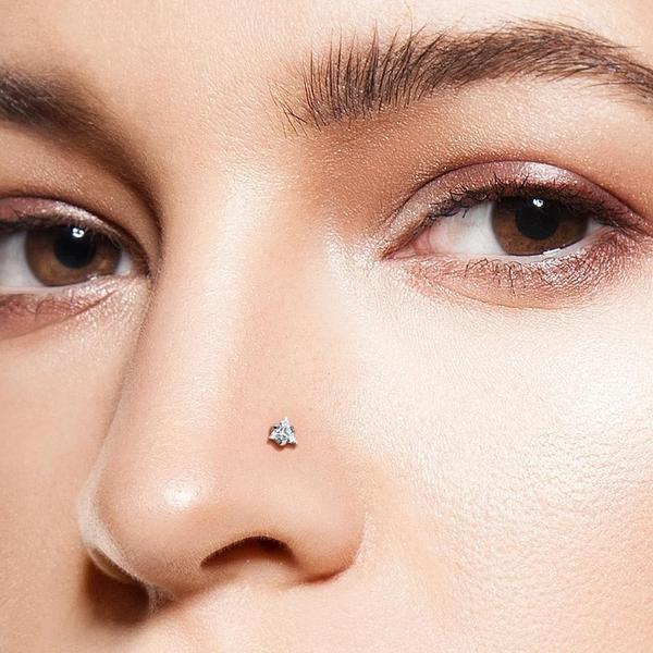 20 Gauge Nose Stud 20g Nose Titanium L Shaped Nose Stud L Shaped